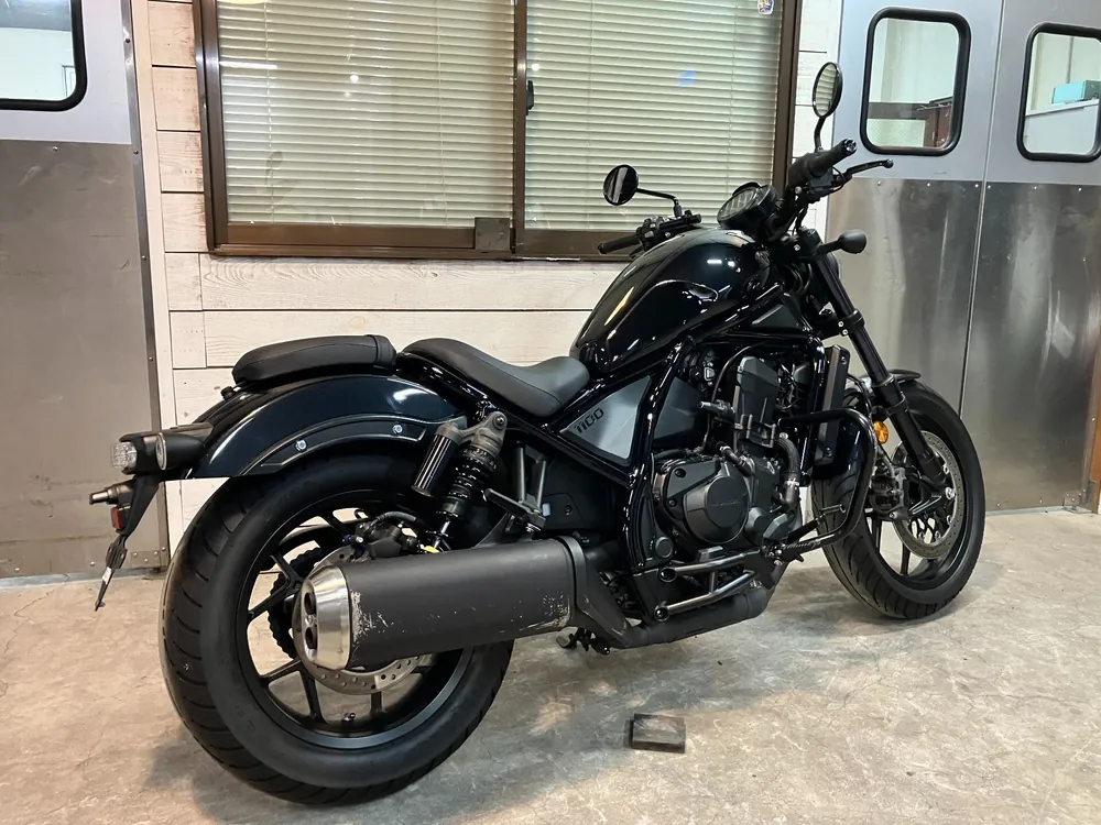Honda Rebel 2022, чёрный, фото 6