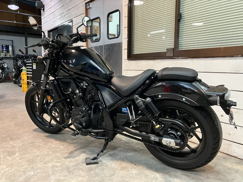 Honda Rebel 2022, чёрный, фото 9