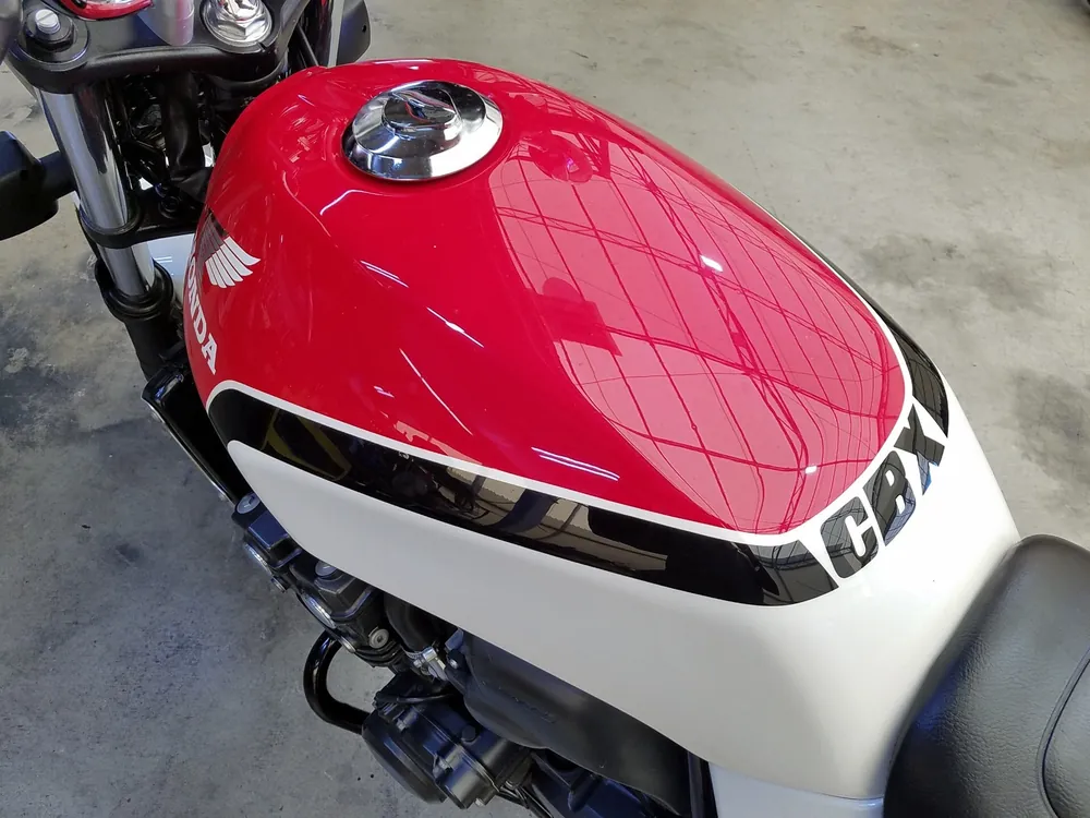 Honda CB400SB 2018, белый, чёрный, красный, фото 4