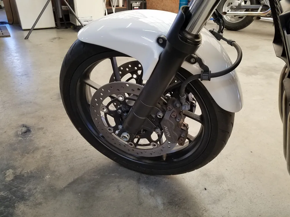Honda CB400SB 2018, белый, чёрный, красный, фото 8