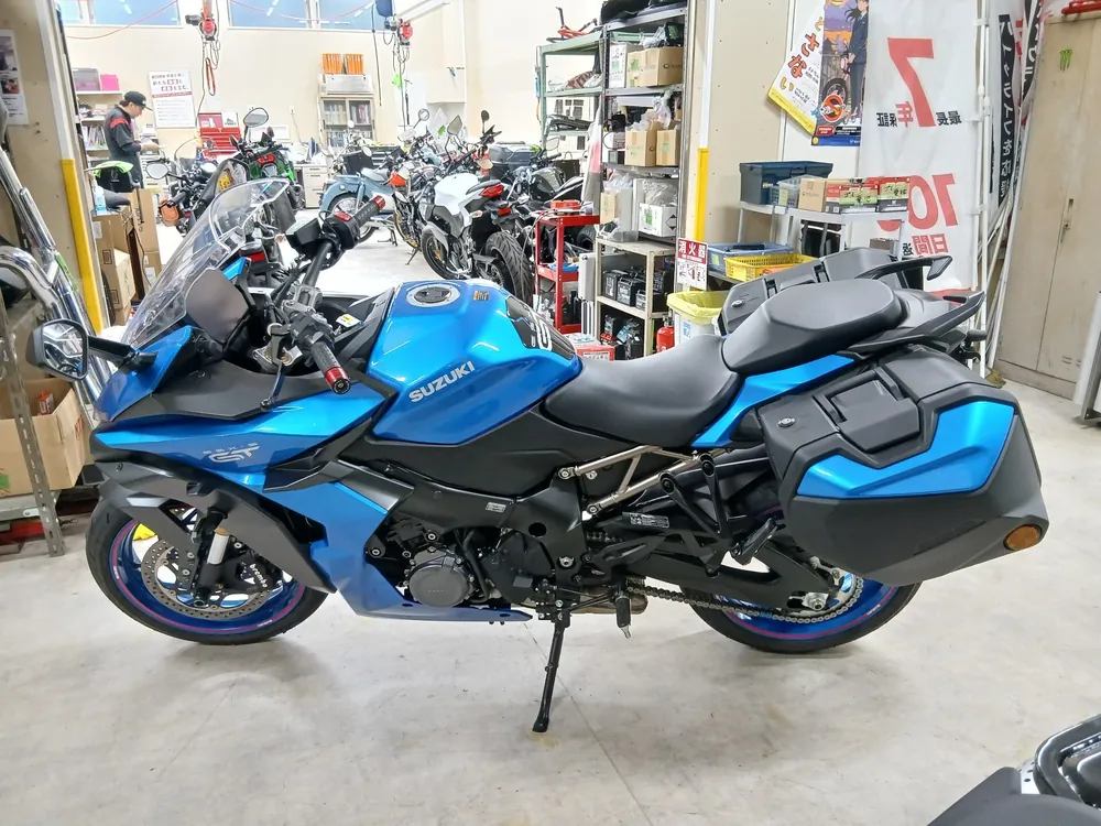 Suzuki GSX-S1000GX 2022, синий, фото 2