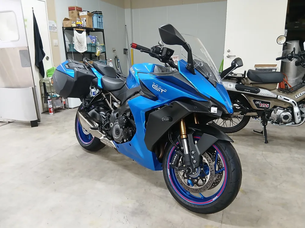 Suzuki GSX-S1000GX 2022, синий, фото 4