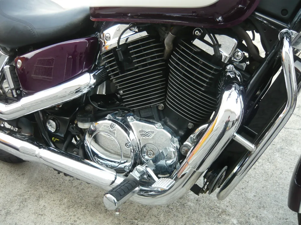 Honda Shadow 1100 1995, p white / purple, фото 5