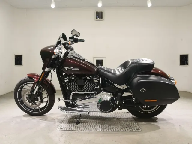 Harley-Davidson FLSB1750 2018, dark red wine, фото 2