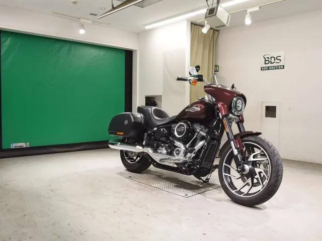 Harley-Davidson FLSB1750 2018, dark red wine, фото 3