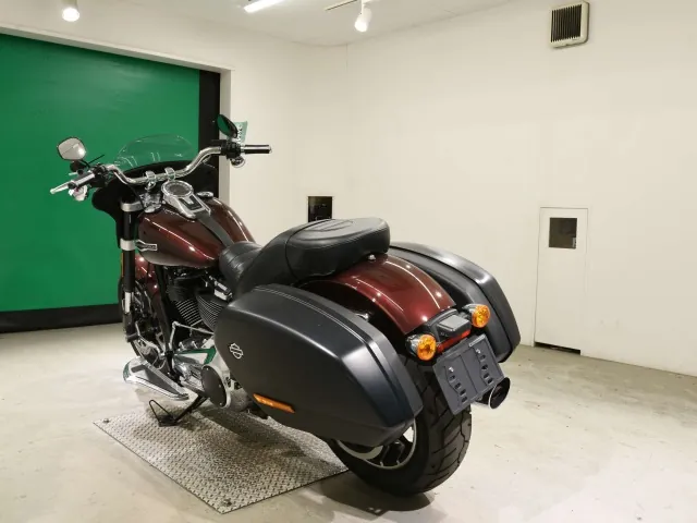 Harley-Davidson FLSB1750 2018, dark red wine, фото 6