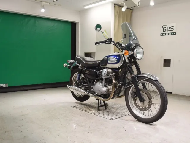 Kawasaki W650 2001, blue | silver, фото 3