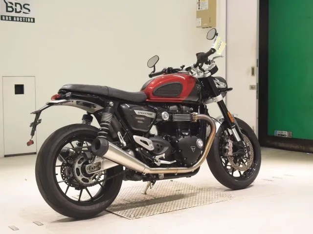 Triumph Speed Twin 2024, red | gunmetal, фото 5