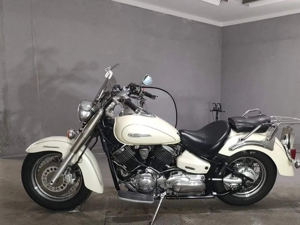 Yamaha Dragstar 1100 2003, белый, фото 2