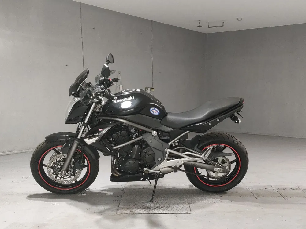Kawasaki Ninja 400R 2012, чёрный, фото 2