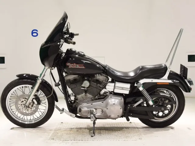 Harley-Davidson FXD1450 2001, чёрный, фото 2