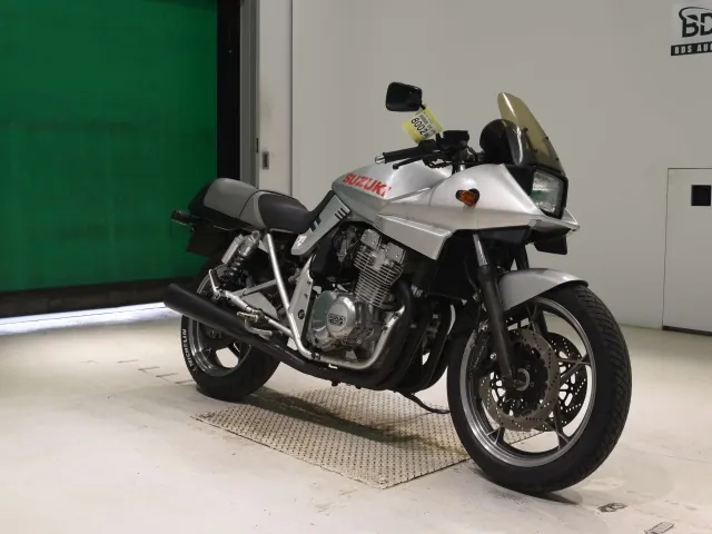 Suzuki GSX400S Katana 1992, серебристый, фото 3