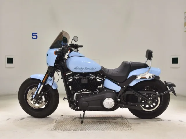 Harley-Davidson FXFBS1870 2023, light blue, фото 2