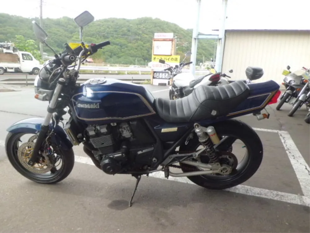 Kawasaki ZRX400-II 1999, navy blue, фото 2