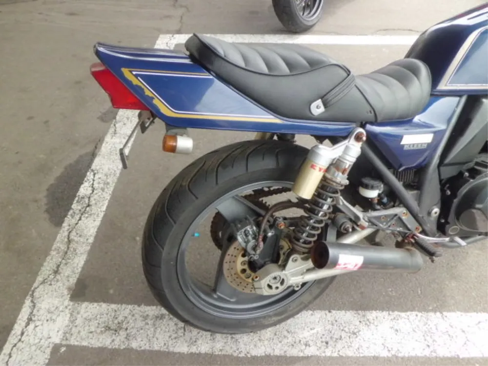Kawasaki ZRX400-II 1999, navy blue, фото 8