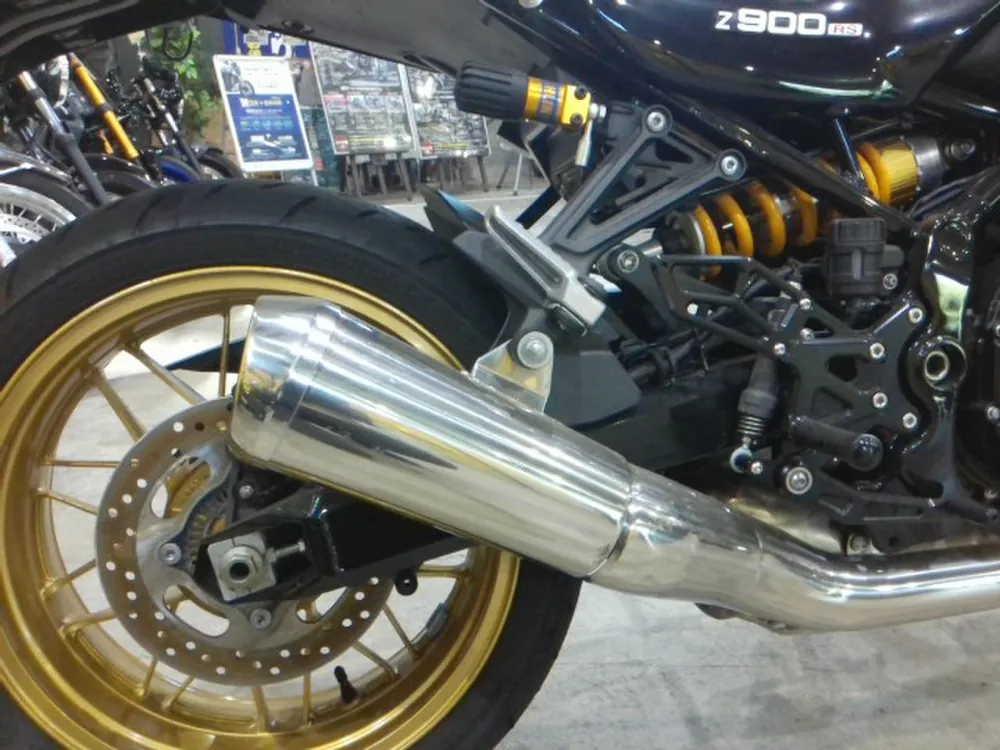 Kawasaki Z900RS 2022, black / yellow, фото 4