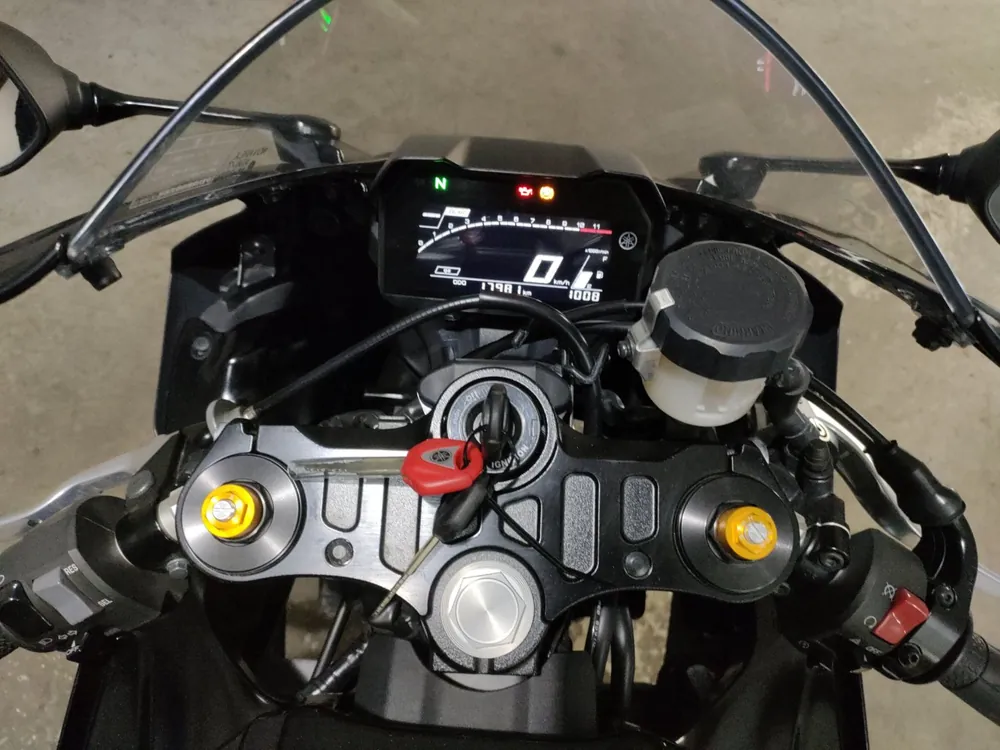 Yamaha YZF-R7 2022, чёрный, фото 5