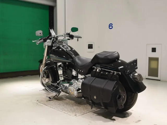 Harley-Davidson FLSTF1580 2010, чёрный, фото 6