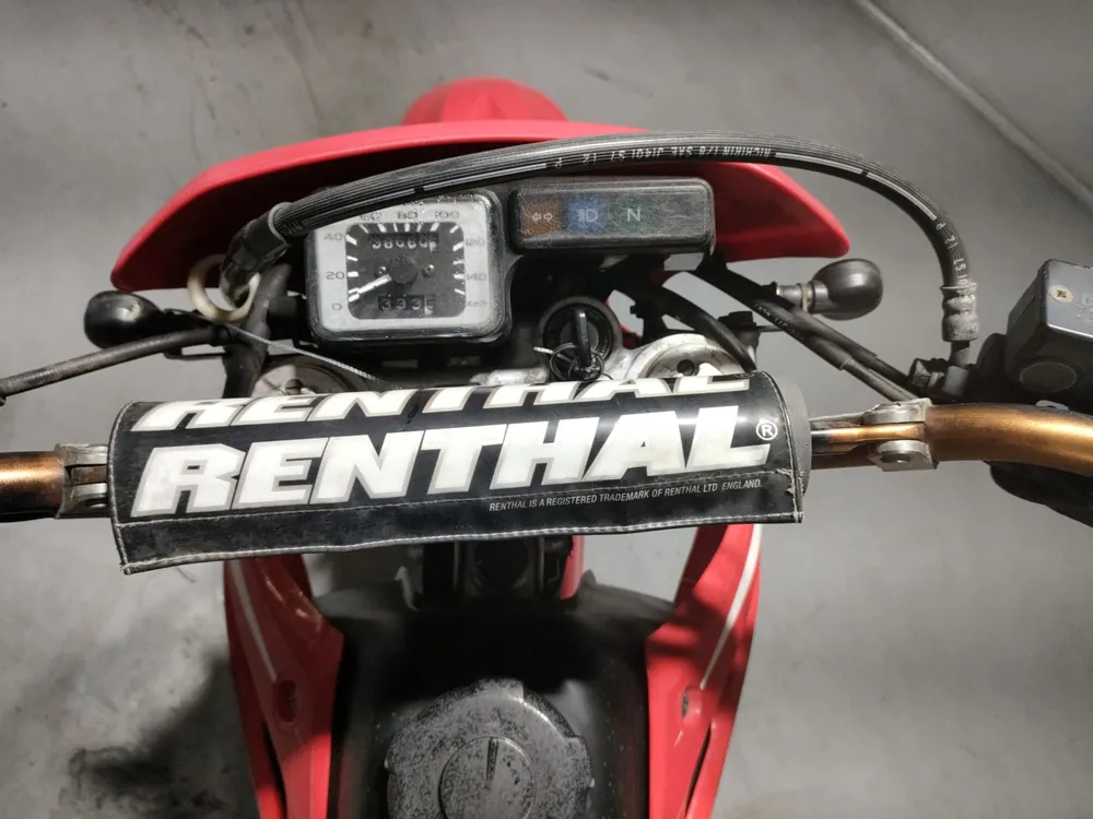 Honda XR250, чёрный, красный, фото 5