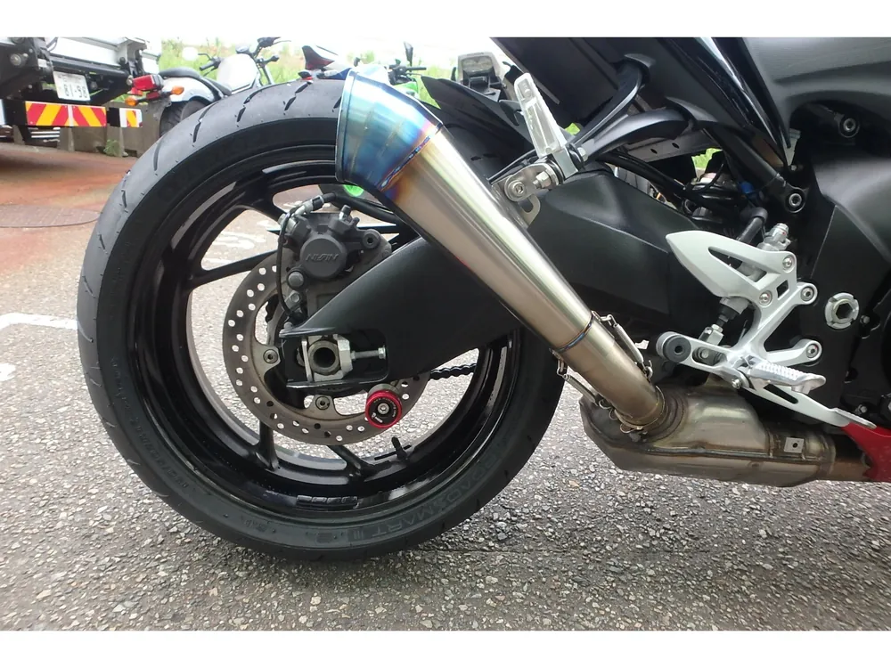 Suzuki GSX-S1000F 2017, black/red, фото 6