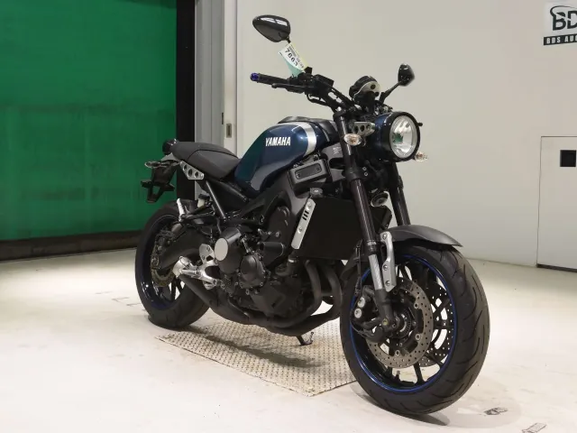 Yamaha XSR900 2016, синий, серебристый, фото 3