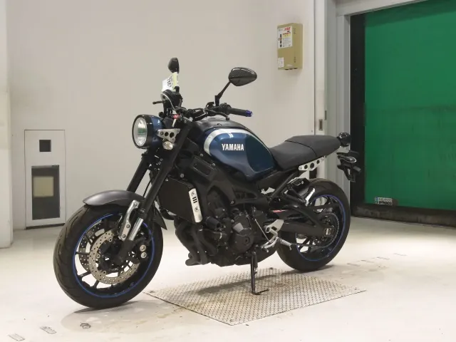 Yamaha XSR900 2016, синий, серебристый, фото 4