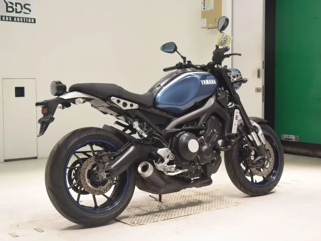 Yamaha XSR900 2016, синий, серебристый, фото 5