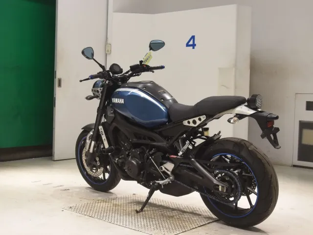 Yamaha XSR900 2016, синий, серебристый, фото 6