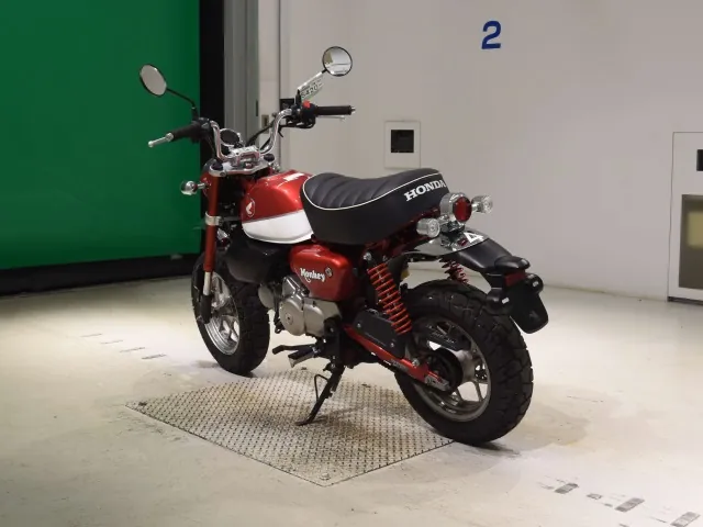 Honda Monkey 125, красный, фото 6