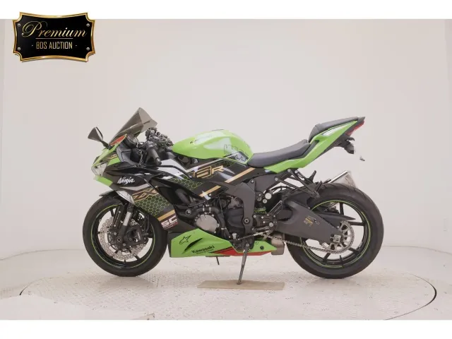 Kawasaki Zx-6Ra 2020, black | green, фото 2