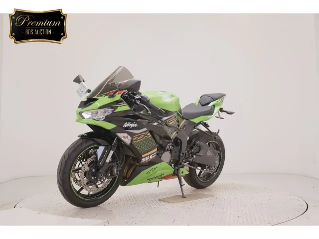 Kawasaki Zx-6Ra 2020, black | green, фото 4