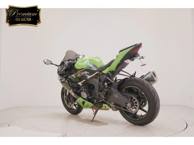 Kawasaki Zx-6Ra 2020, black | green, фото 6
