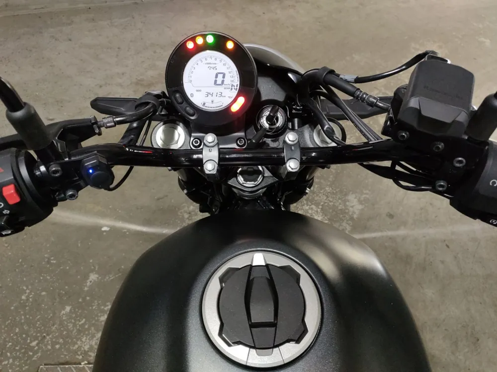 Kawasaki Eliminator 400SE 2025, чёрный, фото 5