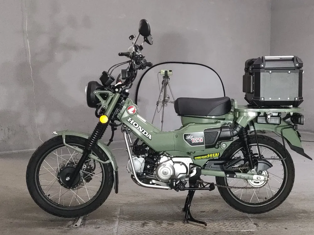 Honda CT125 Hunter Cub, зелёный, фото 2