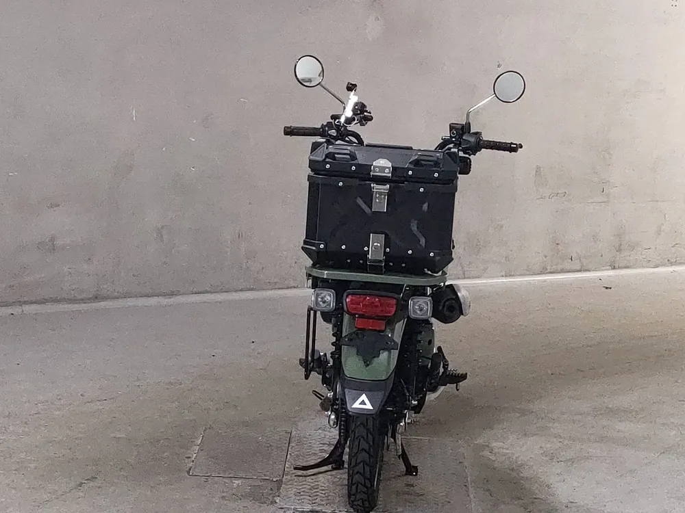 Honda CT125 Hunter Cub, зелёный, фото 4