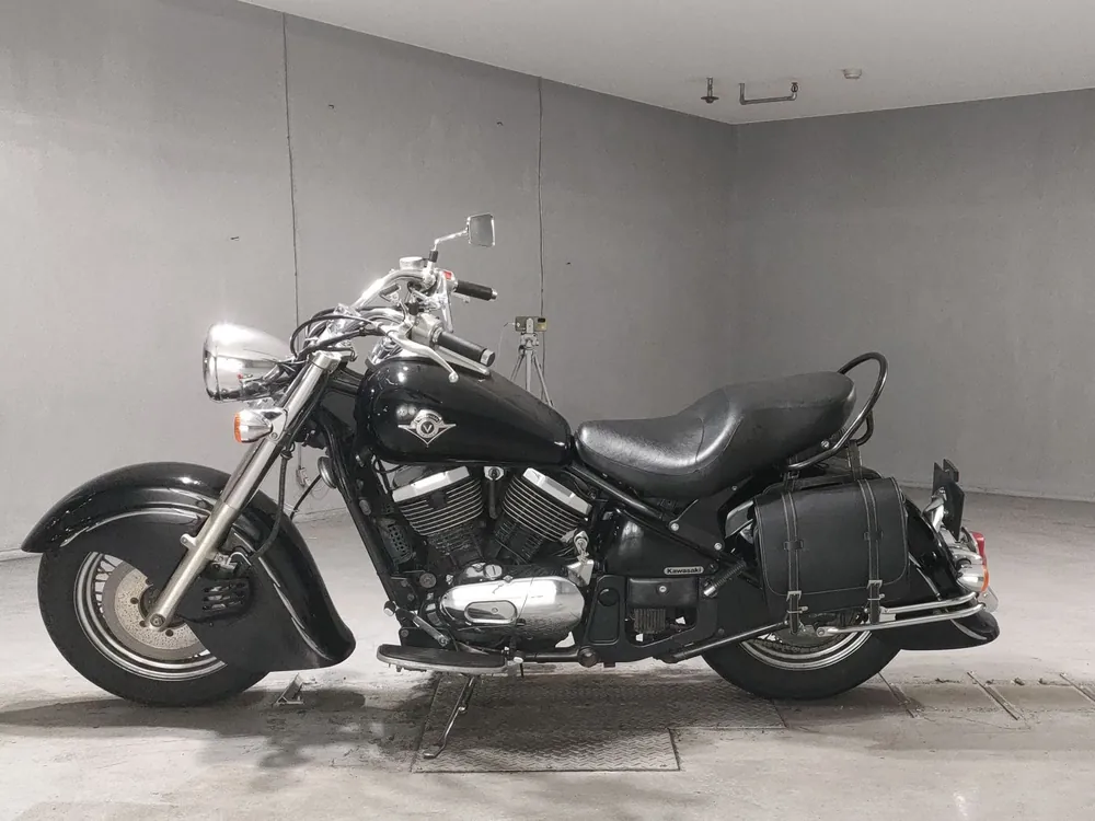 Kawasaki Vulcan 400 Drifter 2003, чёрный, фото 2
