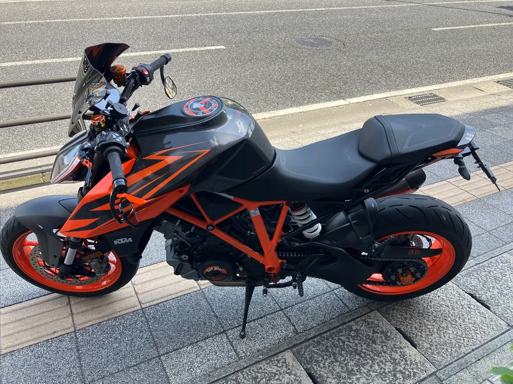 KTM 1290 Super Duke R 2019, red/gray, фото 3