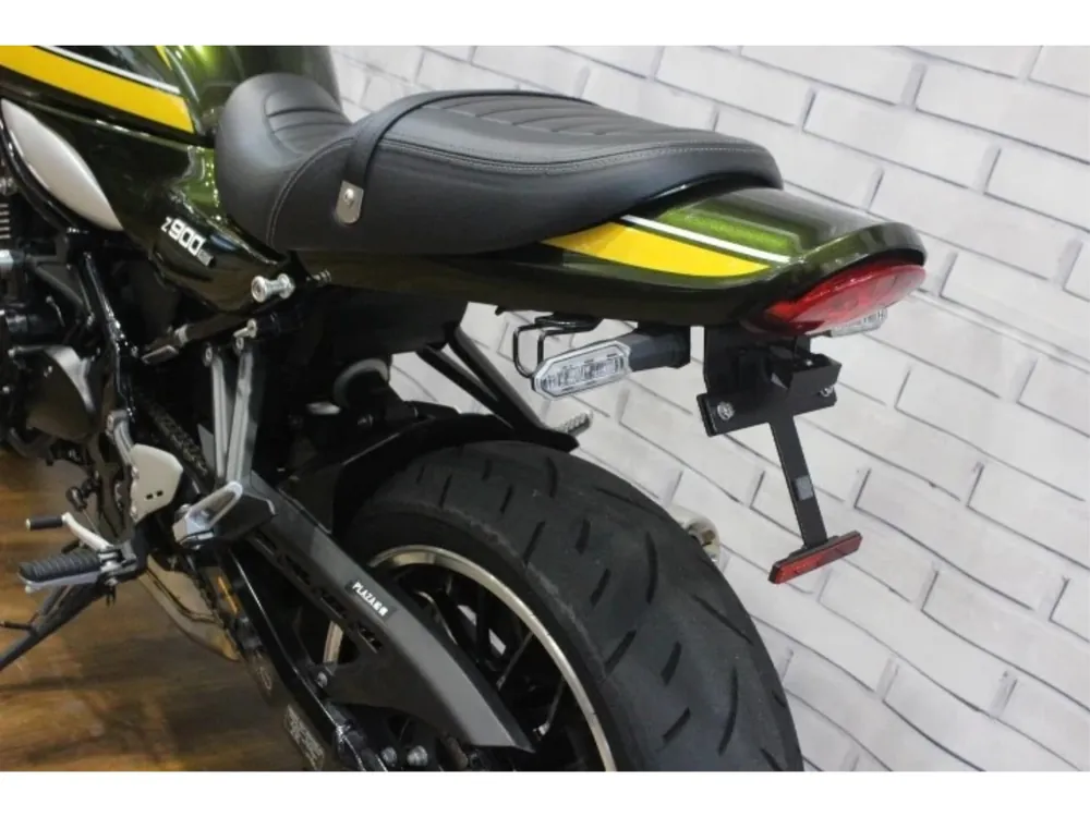 Kawasaki Z900RS 2021, жёлтый, зелёный, фото 4