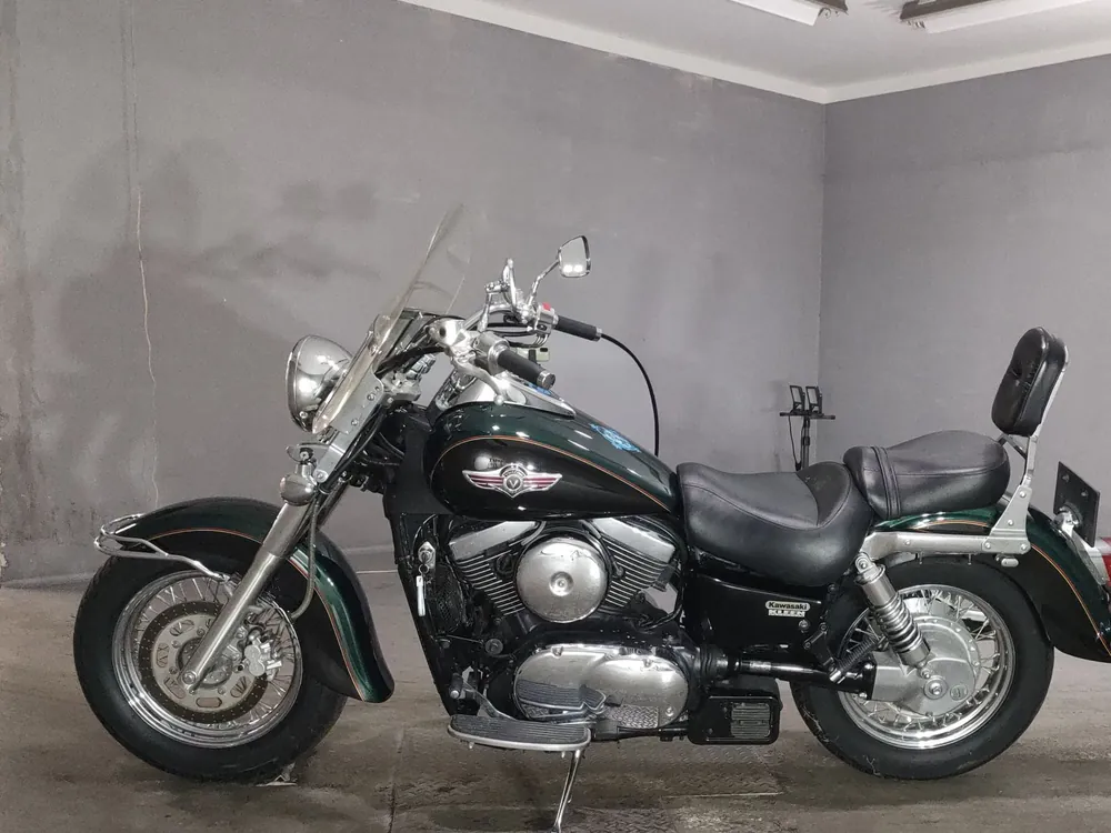Kawasaki Vulcan 1500 Classic 2004, зелёный, фото 2
