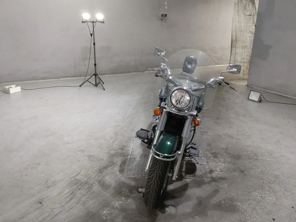 Kawasaki Vulcan 1500 Classic 2004, зелёный, фото 3