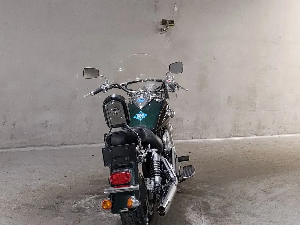 Kawasaki Vulcan 1500 Classic 2004, зелёный, фото 4