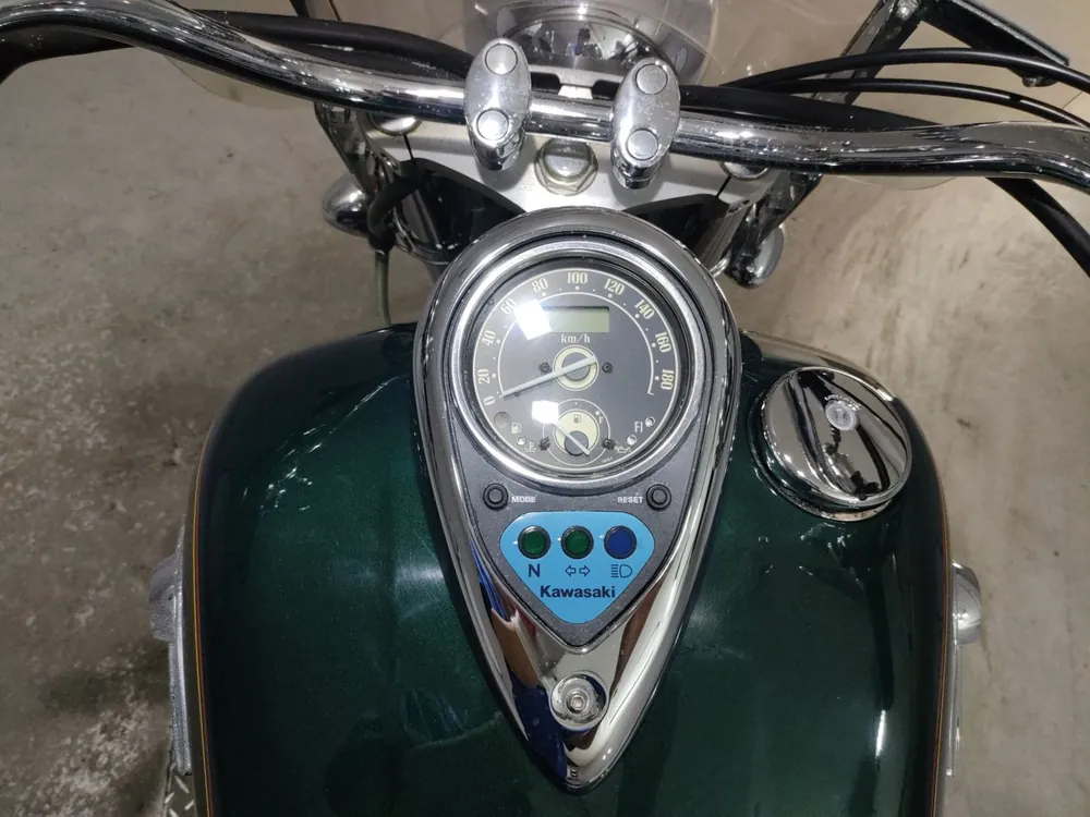 Kawasaki Vulcan 1500 Classic 2004, зелёный, фото 5