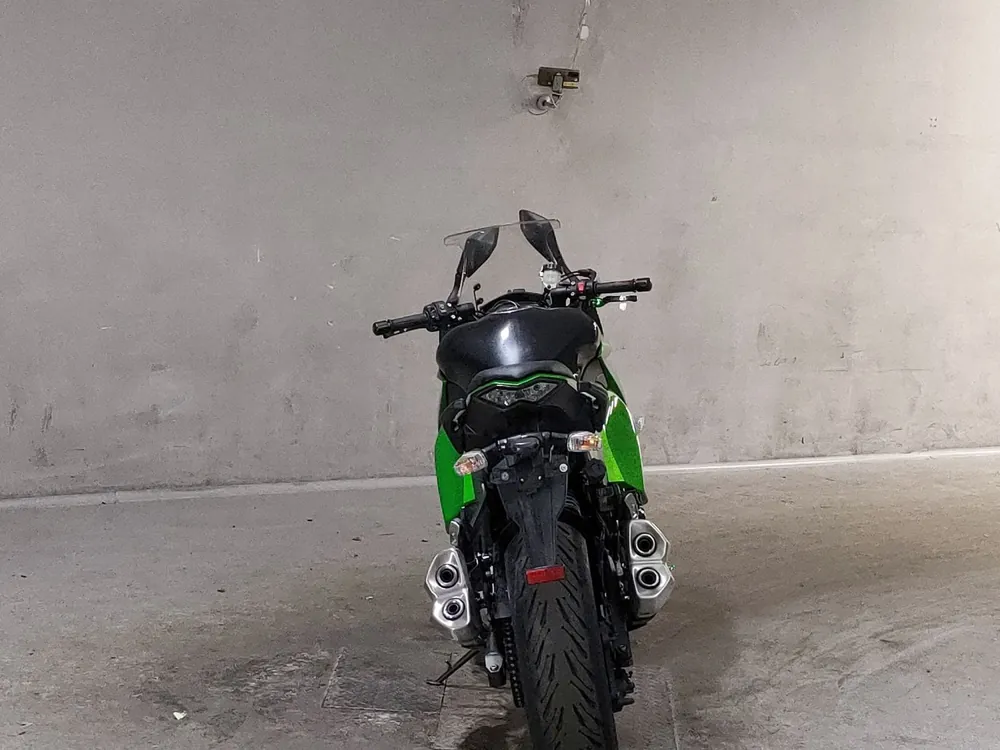 Kawasaki Ninja 1000 2017, чёрный, зелёный, фото 4