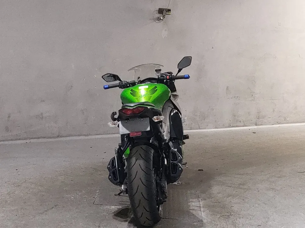 Kawasaki Ninja 1000 2012, black / green, фото 4