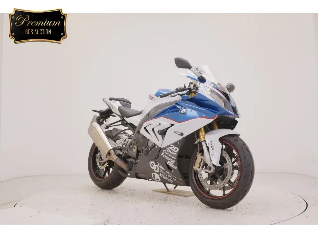 BMW S1000Rr 2015, white | blue, фото 3