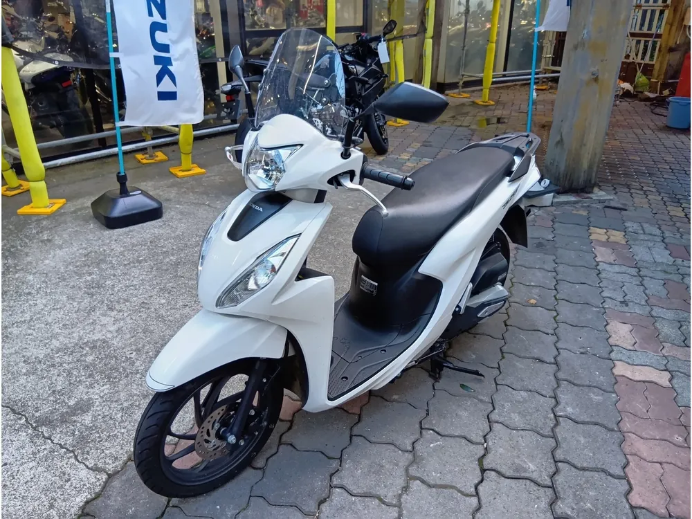 Honda Dio110-3 Basic, белый, фото 4