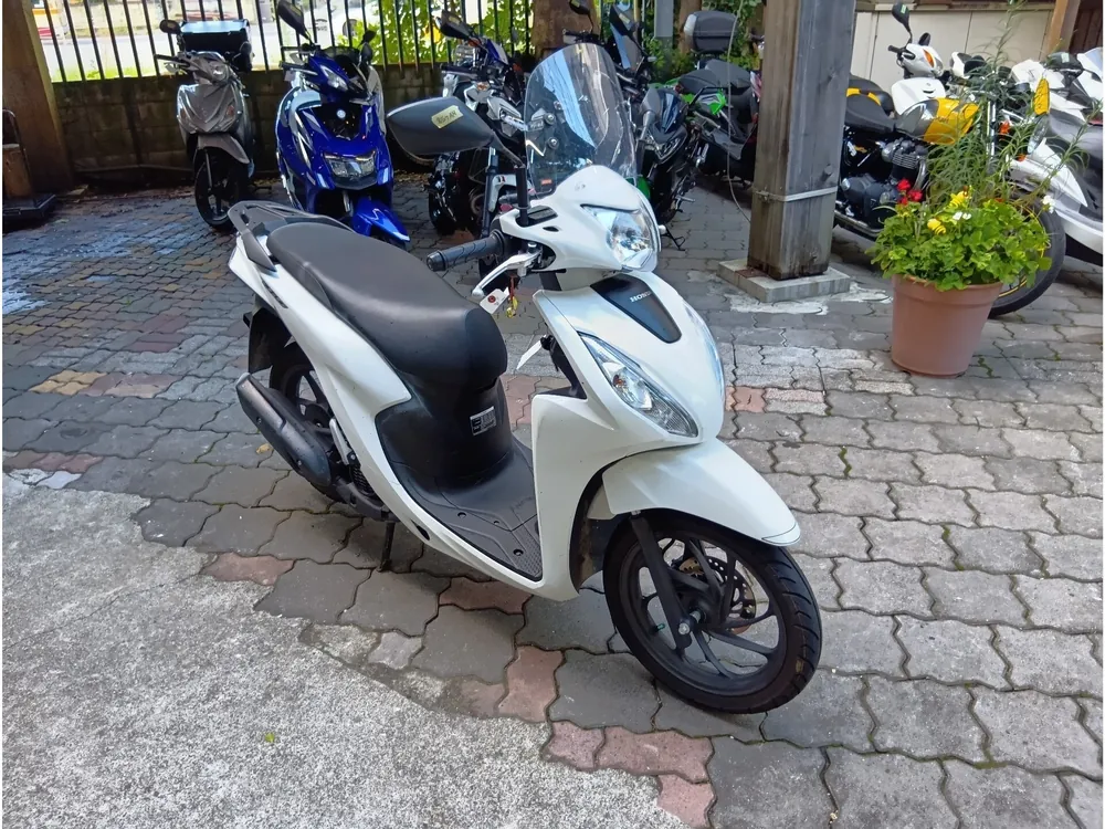 Honda Dio110-3 Basic, белый, фото 6