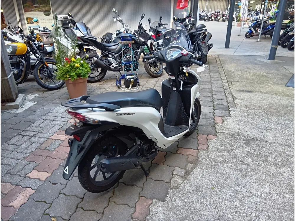 Honda Dio110-3 Basic, белый, фото 9
