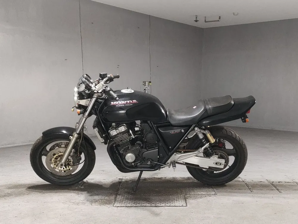 Honda CB400 1994, чёрный, фото 2