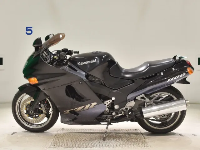 Kawasaki ZZ-R1100 1998, black | gray, фото 2